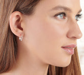 Silver Style x Jennifer Coffey Essentials 0.5" Hoop Earrings, Sterling Silver